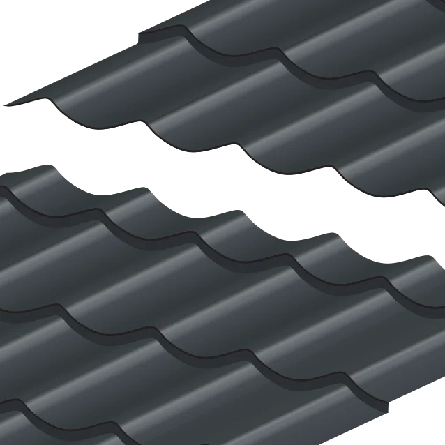 METRAC Tile Effect Roof Sheets