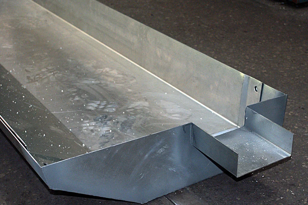 Single Skin Gutter